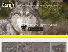 Tablet Screenshot of carnis.nl